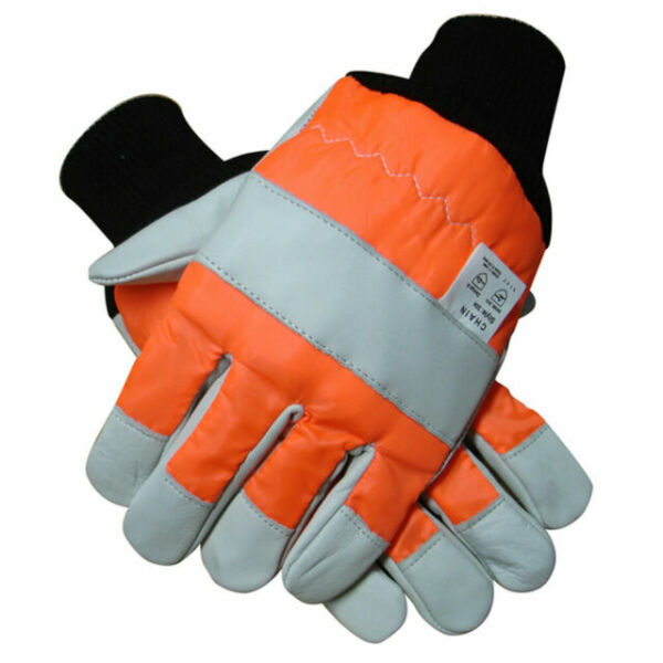 Chainsaw Gloves With Both Hand Protection Pro Quality Large L Size 10 for sale online eBay