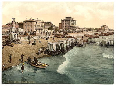East parade Bognor England c1900 OLD PHOTO