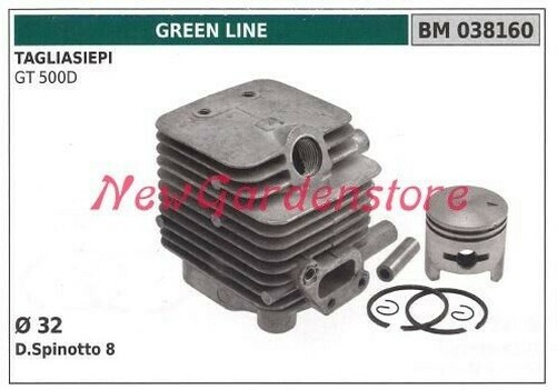 Zylinder Kolben Segmente Green Line Motor Hecke-SchneidgeräTe Gt 500D 038160-image