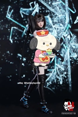 MR.TOYS MT2022-10B 1/6 Sexy Killer Girl Clothes & Head Sculpt