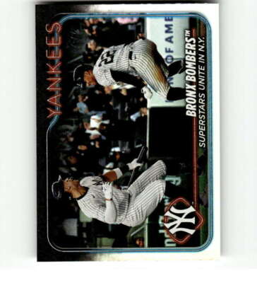 2024 Topps Update Rainbow Foil #US181 Aaron Judge /Juan Soto