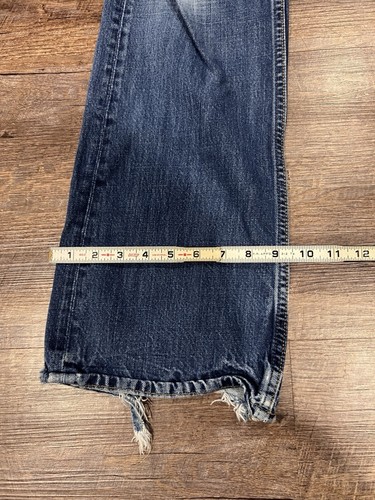 Jeans Hollister California 1922 Button Fly para hombre 32" x 34" usados - Imagen 8 de 12
