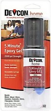 Devcon 21045-6PK 5-Minute Epoxy Gel - 25 ml Dev-Tube, Pack of 6 