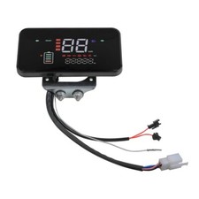 48V 60V 72V LCD Display Meter Control Panel For E Bike Electric Scooter Bicycle