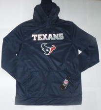 NEW NFL Houston Texans Hoodie Hooded Sweatshirt Youth Boys L Large 14 16 NWT