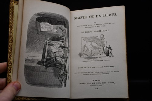 Nineveh And Its Palaces by Joseph Bonomi (Hardback, 1878) - Picture 5 of 6