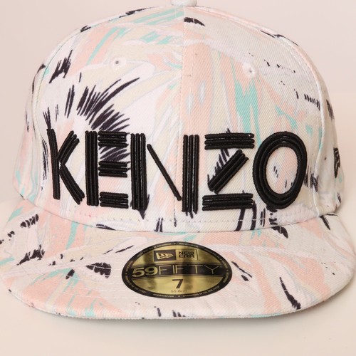Kenzo Paris New Era 59fifty Snapback Fitted Hat Blue Gem