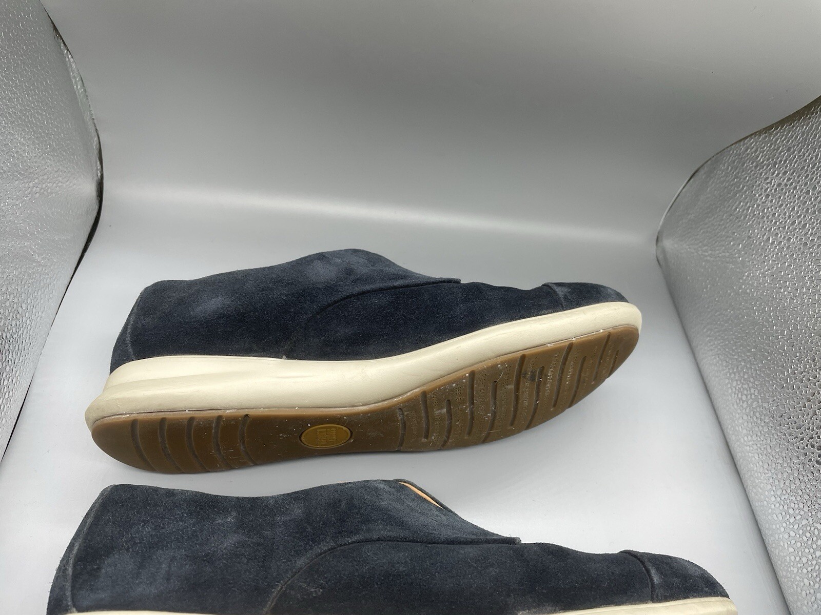 SAOLA Scarpe Oxford donna blu scamosciato W1200 216 Samuel Hubbard taglia 10 41 senza scatola