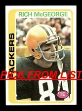 1978 Topps Football 254-525 EX+/EX-MT+ Pick From List All PICTURED