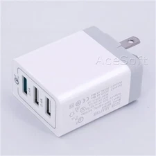 Multi Function Block 3-Port QC3.0 Adapter Charger for Samsung Galaxy S9 SM-G960U