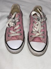 Converse Chuck Taylor All Star Ox 3J238 Pink Low Top Girls Shoes Sz 12 Sneakers