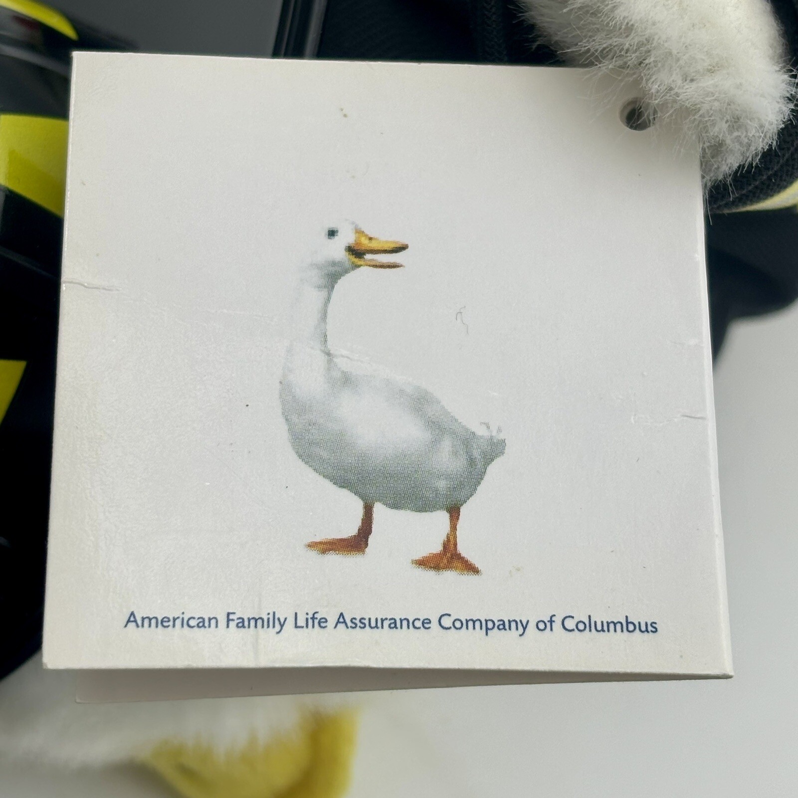 Aflac Talking Duck 6" Plush Fireman Suit Hat Red Axe Voice Works Says “Aflac” 😜