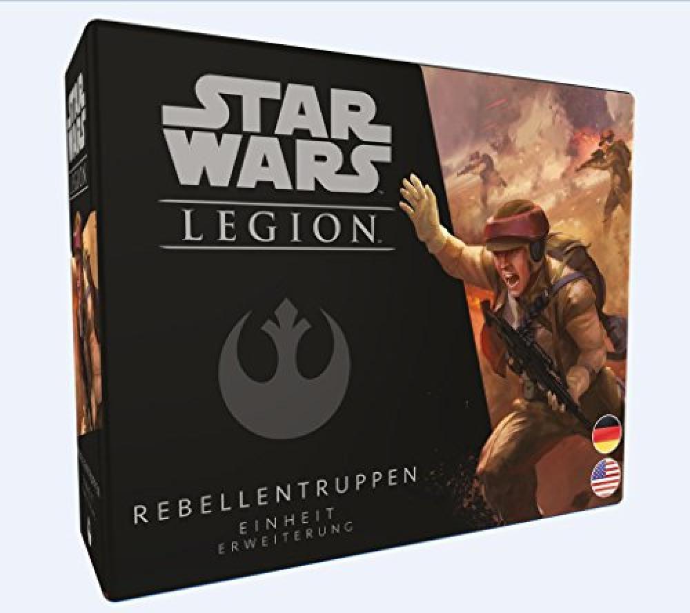 Fantasy Flight Games FFGD4602 Star Wars: Legion - Rebel Trooper - Esteso - NUOVO