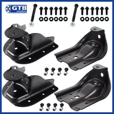 Leaf Spring Shackle Bracket Hanger Set For Chevy GMC Pickup Forward & Rearward