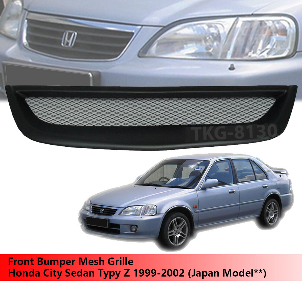 Front Mesh Grille Grill For Honda City Sedan Type Z 1999-2002