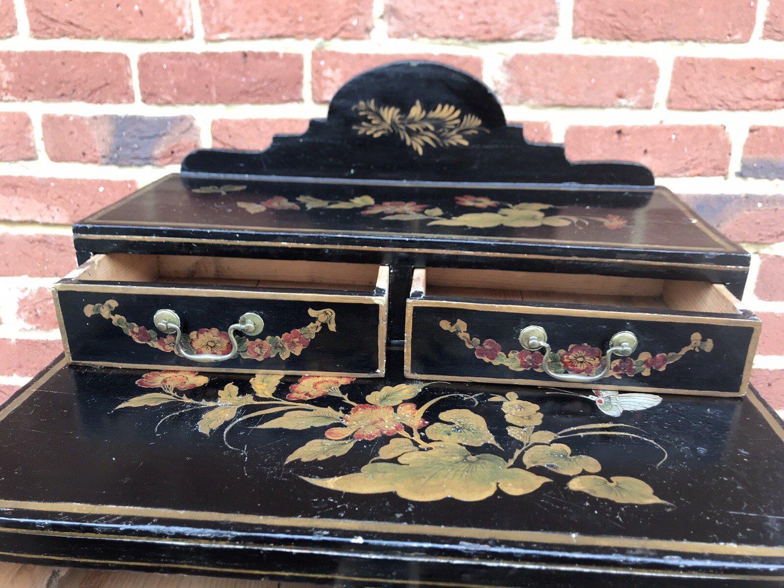 Antique Chinese Chinoiserie Desk, SideTable eBay