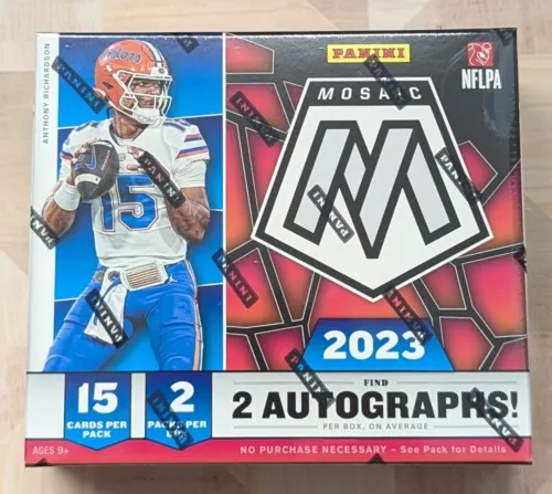 2023 Panini Mosaic Draft Picks Football Box (C.J. Stroud/Anthony Richardson)