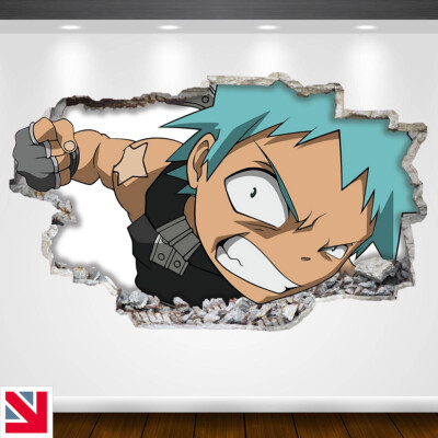 SEELENFRESSER ANIME Wandsticker Aufkleber Vinyl Kunst A5