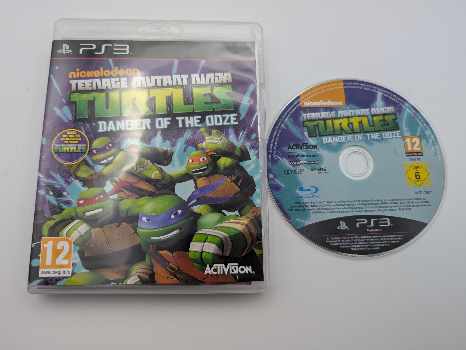 Teenage Mutant Ninja Turtles: Danger of the Ooze - PS3 Game - PlayStation 3