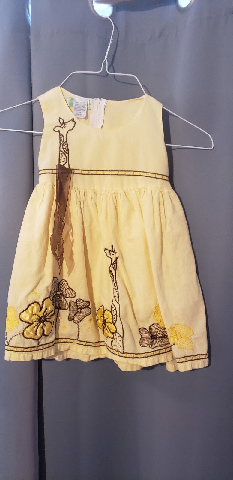 Bright 2T Yellow Sundress for Toddlers-image