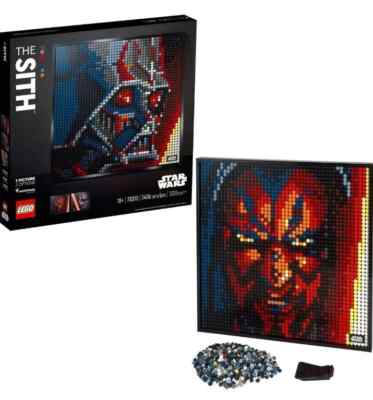 LEGO ART: STAR WARS THE SITH  |  31200  |  MOSAIC | RETIRED  | USA FREE SHIPPING