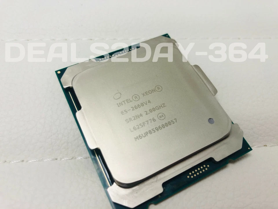 INTEL XEON 14 CORE 14C PROCESSOR E5-2660V4 2GHZ 35MB 105W CPU FCLGA2011-3 SR2N4 - Image 2 of 4