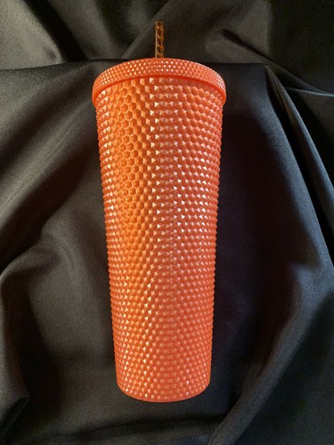 Vaso de ventilación Starbucks otoño 2022 naranja perla tachonado 24 oz - Imagen 3 de 10