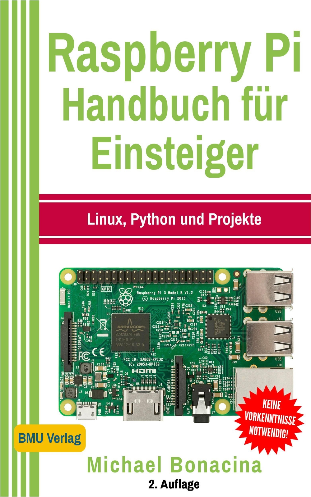 Thumbnail - Raspberry Pi Handbuch Für Einsteiger Michael Bonacina