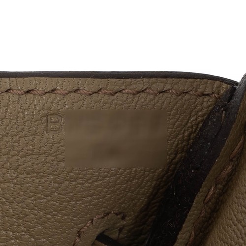 71355 auth HERMES Beige Marfa Togo leather BIRKIN 30 Bag Ghw - Picture 8 of 12