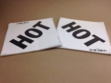 Pack of 50 Labelmaster Hot Marking, 273mm x 273mm, Removable Vinyl Ships FREE 