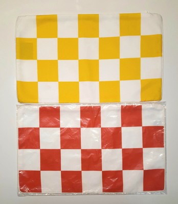 Jonathan Adler 2 Checkerboard Reversible Outdoor Cushion Throw Pillow Covers NEW
