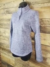 Kyodan Outdoor Pullover Sweatshirt Women Gray Medium Chest 35" Length 24.5"