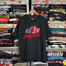 VINTAGE 90s JOHNNY BLAZE BIG LOGO T-SHIRT Sz XLARGE WU TANG METHOD MAN HIP HOP