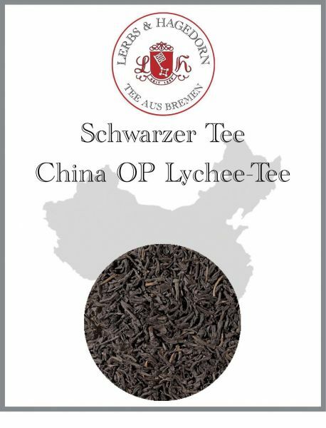 Té negro China OP té de lichi 1 kg