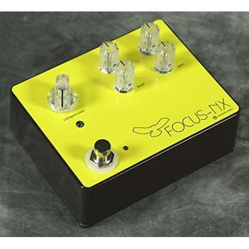 Limetone Audio FOCUS-NX Yellow Compressor Guitar Effect Pedal