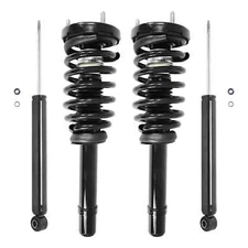 2 Front Complete Struts Springs + 2 Rear Shock Absorbers Kit For Hyundai Sonata
