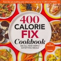 400 Calorie Fix Cookbook on sale 400 Calorie Fix Cookbook on sale