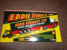 CORGI VOLVO CAB + FORK LIFT,super hauler,new,free p+p