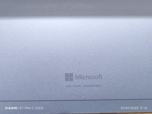 Microsoft Surface Pro X SQ2 16 GB RAM 256 GB SSD Silver Tablet Laptop Box - Picture 9 of 19