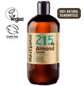 Naissance Sweet Almond Oil 500ml Ideal For Massage Skincare