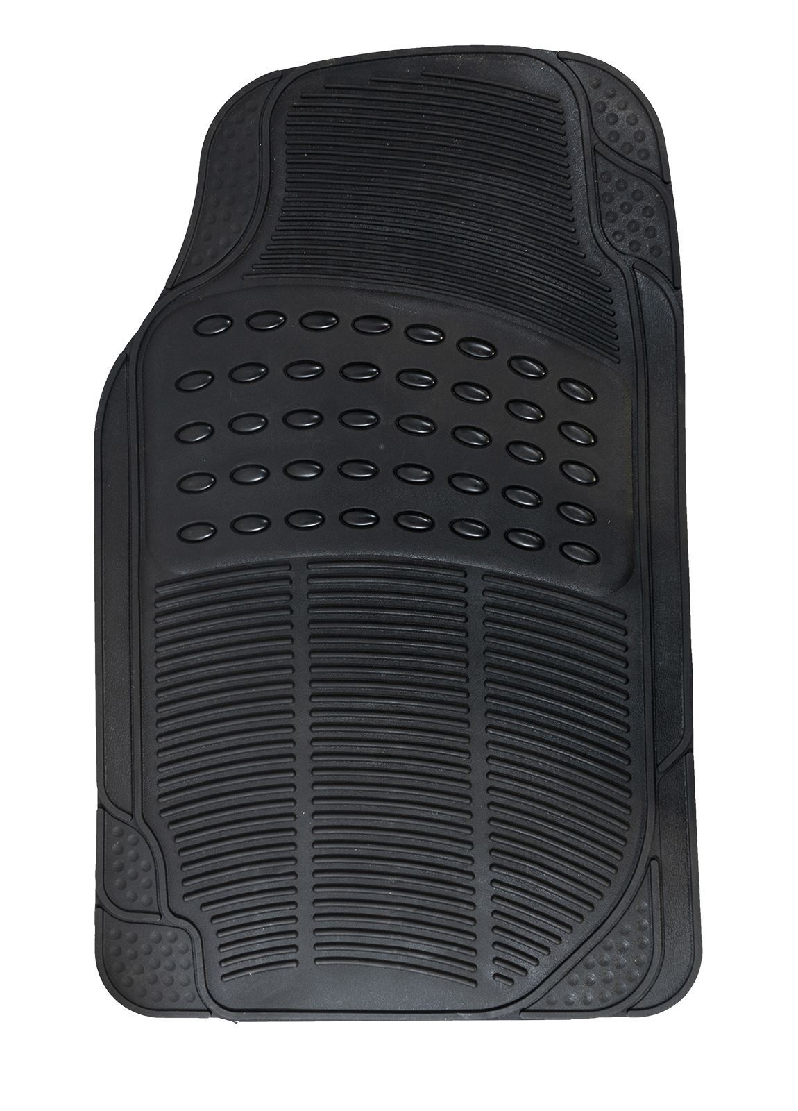 Heavy Duty Rubber Floor Mats Set with Black for Volvo XC90 V60 V90 XC40