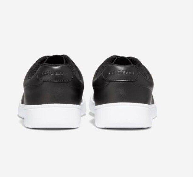 Men Cole Haan Grand Crosscourt Modern Perf Sneakers Leather Black ...