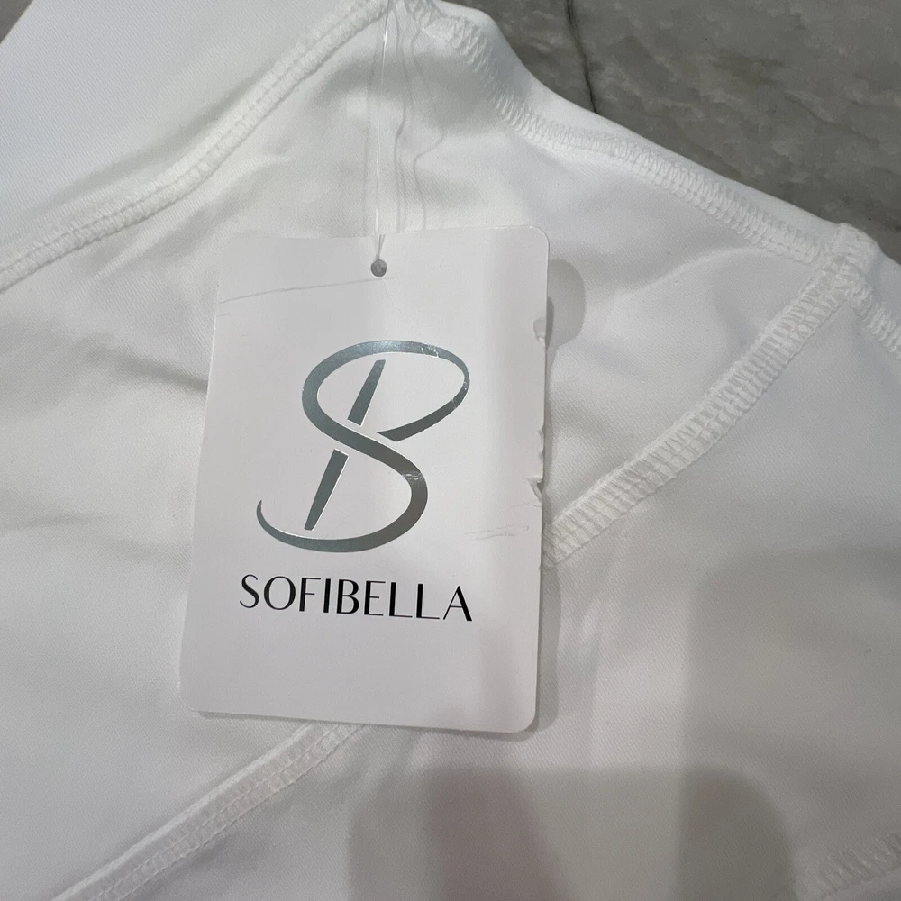 Golf/Tennis Skirt/Skort Sofibella 13" Women's Large White Slimming $70 NWT