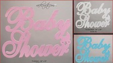 Jumbo X Large Baby Shower Sign Words Letters Foam Fomi Decoration Party Decor