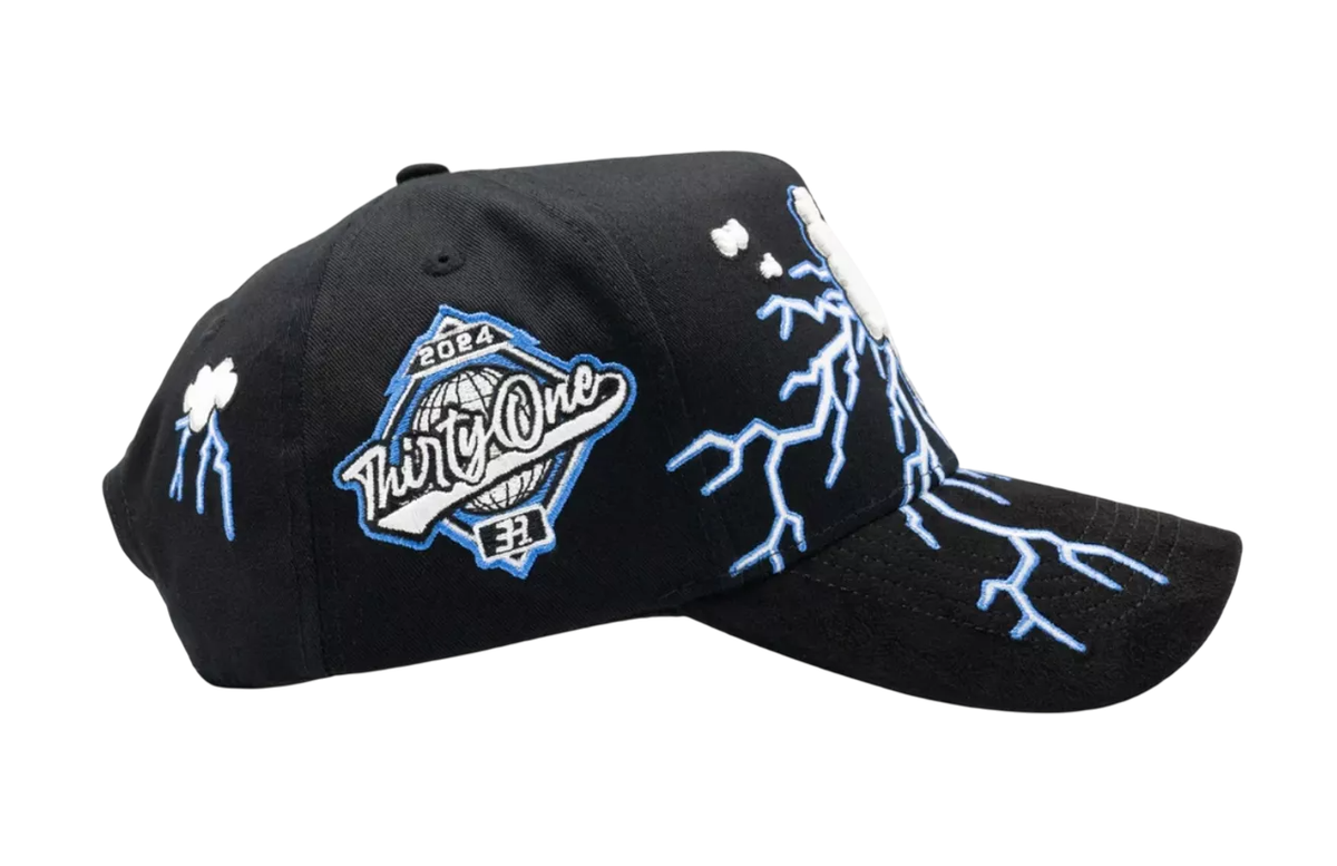 31 HATS BLACK SNAPBACK LA CLOUDS THUNDER BLK 31LAELECTRIC BLK | eBay