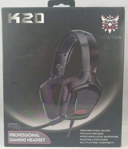 Onikuma K20 Gaming Headset Xbox One, PC 