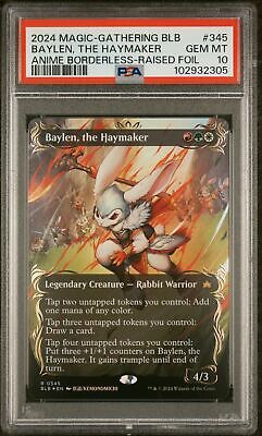 2024 MTG BLOOMBURROW ANIME BORDERLESS-RAISED FOIL BAYLEN 2024 MTG BLOOMBURROW ANIME BORDERLESS-RAISED FOIL BAYLEN