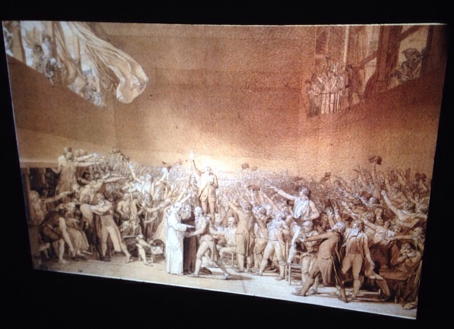 The Oath Of The Tennis Court Jacques Louis David