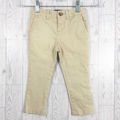 Polo Ralph Lauren Toddler Boys 2T Khaki Stretch Chino Pants Classic Casual