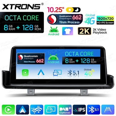 10.25'' IPS Touchscreen Head Unit Qualcomm 662 8+128G for BMW 3er E90 E91 E92 E93